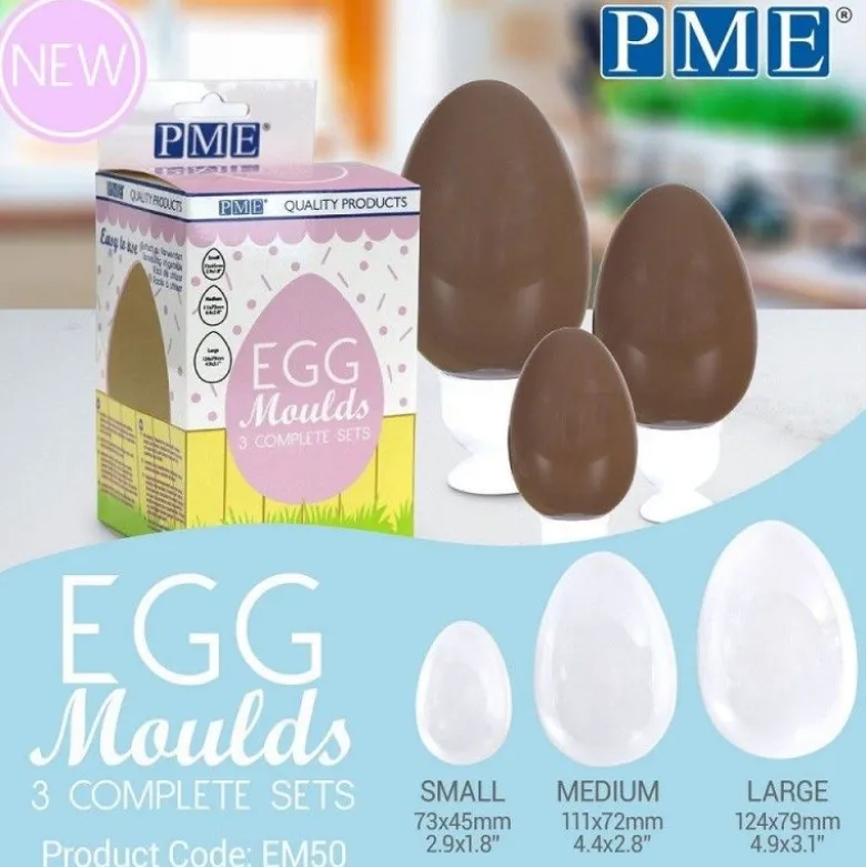 Moule Oeuf Pâques x3 - PME