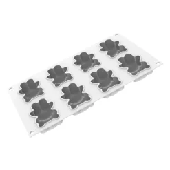 Moule oursons Teddy Bear 68ml x8 silicone - Silikomart Professional