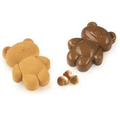 Moule oursons Teddy Bear 68ml x8 silicone - Silikomart Professional