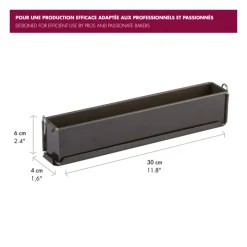 Moule à pâté en croûte 4x30 cm – Gobel
