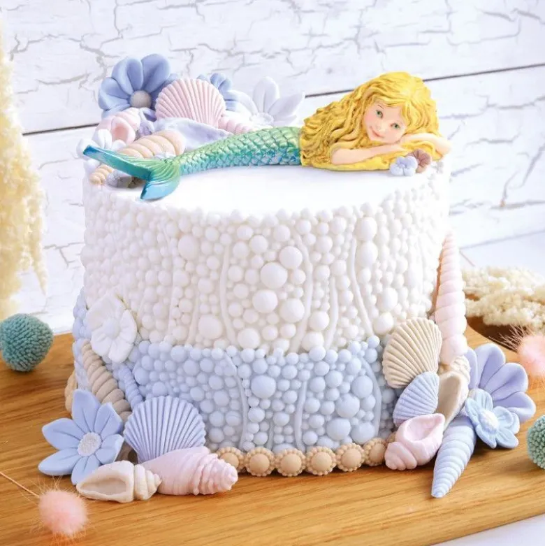 Moule pâte à sucre Sirène - Katy Sue