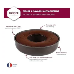 Moule à savarin 24cm - Gobel