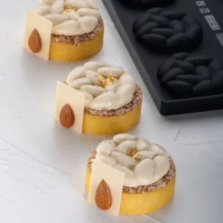 Moule silicone amande Top Mini Almonds x8 - Pavoni Italia