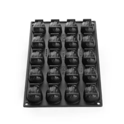 Moule Silicone Amande 4,6 x 3,2 x H 2,3 cm (x20) - Pavoni