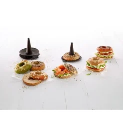 Moule silicone 6 Bagels - Lékué