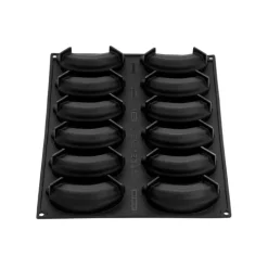 Moule Silicone Banane 12 x 5,8 x H 3,5 cm (x12) Pavoflex