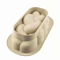 Moule silicone brioche Treccia - Silikomart