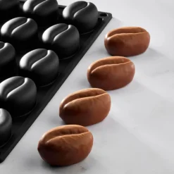 Moule Silicone Café 4,4 x 3,2 x H 2 cm (x20) - Pavoni