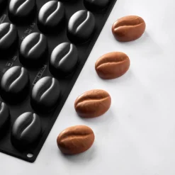 Moule Silicone Café 4,4 x 3,2 x H 2 cm (x20) - Pavoni