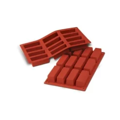 Moule silicone cake rectangle x12 - Silikomart