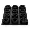 Moule Silicone Charlotte Charme Ø 7,8 x H 3,8 cm (x12) - Pavoni