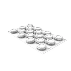 Moule Silicone Charlotte XS Ø 3,8 x H 1,8 cm (x18) - Silikomart