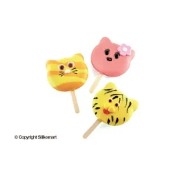 Moule silicone chat CAT - Silikomart Professional