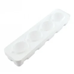 Moule silicone citrons x4 trompe l'oeil - Silikomart