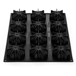 Moule Silicone Éclat Ø 8 x H 3,7 cm (x12) - Pavoni