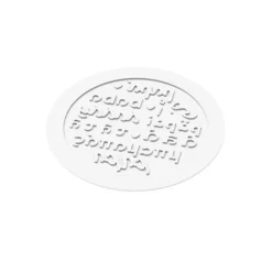 Moule Silicone Décor Rond Papa Ø 18 x H 0,2 cm - Silikomart Professional