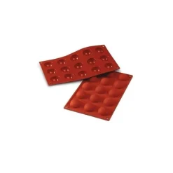 Moule silicone 15 demi sphère 4cm - Silikomart