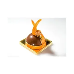 Moule silicone 5 demi sphère 8cm - Silikomart