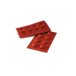 Moule silicone 8 demi sphère 5cm - Silikomart