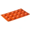 Moule silicone 15 demi-sphères - Pavonidea
