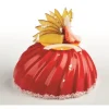 Moule silicone Dôme relief 18cm Pavocake - Pavoni