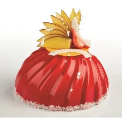 Moule silicone Dôme relief 18cm Pavocake - Pavoni