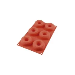 Moule silicone Donuts x6 - Silikomart
