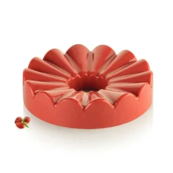 Moule Silicone Fleur Grazia Ø 22 x H 5,5 cm - Silikomart