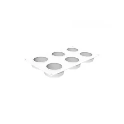 Moule silicone Flocon Neve 110ml x6 - Silikomart Professional