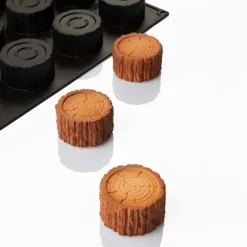 Moule Silicone Forêt Ø 7 cm x H 4 cm (x12) - Pavoni