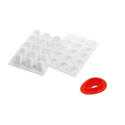 Moule silicone Fraise Fragola x15 - Silikomart Professional