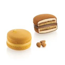 Moule silicone gros Macarons x4 - Silikomart Professional