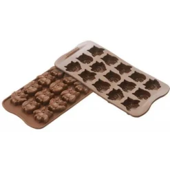 Moule silicone Hiboux x15 - Silikomart