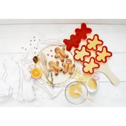 Moule silicone individuel Gingerman x6 - ScrapCooking
