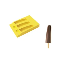 Moule Silicone Ipanema 3,5 cm x H 11 cm (x3) - Pavoni