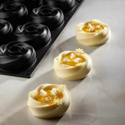 Moule Silicone Karma Ø 8 x H 3 cm (x12) - Pavoni