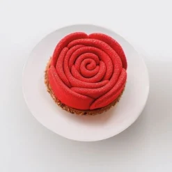 Moule Silicone La Vie En Rose Ø 7,8 x H 2,6 cm (x12) Cédric Grolet - Pavoni