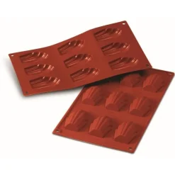 Moule silicone 9 madeleines - Silikomart