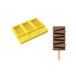 Moule Silicone Maracaibo 4,8 cm x H 8,5 cm (x3) - Pavoni