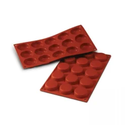 Moule Silicone Millassons 5 cm x H 1,4 cm (x15) - Silikomart