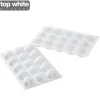 Moule silicone mini coeurs bombés x15 Cupido - Silikomart