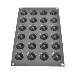 Moule silicone mini Kouglof x24 - Patisse