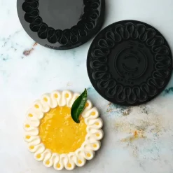 Moule Silicone Ondulation Ø 18 x H 4,5 cm - Pavoni
