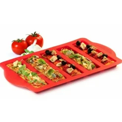 Moule silicone 5 pizzas - Yoko Design