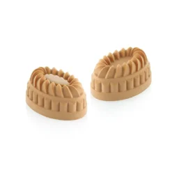 Moule Silicone 6 Pleincœur Ovale 12,4 x 8,4 x H 4,3 cm - Silikomart