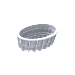 Moule Silicone Pleincœur Ovale 17,6 x 10,4 x H 6 cm - Silikomart