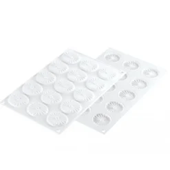 Moule silicone Plissé x15 - Silikomart Professional