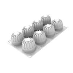 Moule silicone portion Harmony x8 - Silikomart Professional