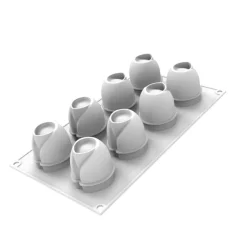 Moule silicone portion Taki x8 - Silikomart Professional
