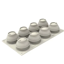 Moule silicone portion x8 Méduse 5,8cm - Silikomart